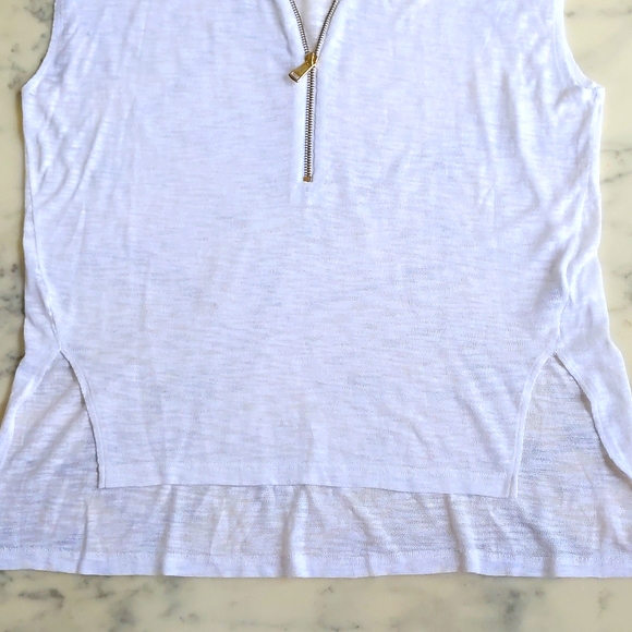 NWT. Express Cotton and Rayon Beachwear Coverups with gold half length zip. - Picture 4 of 4